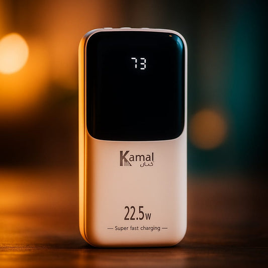 Kamal Built-in Cable Power Bank 20000mAh (Model: KBP024) – Fast Charging